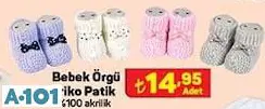 BEBEK ÖRGÜ PATİK